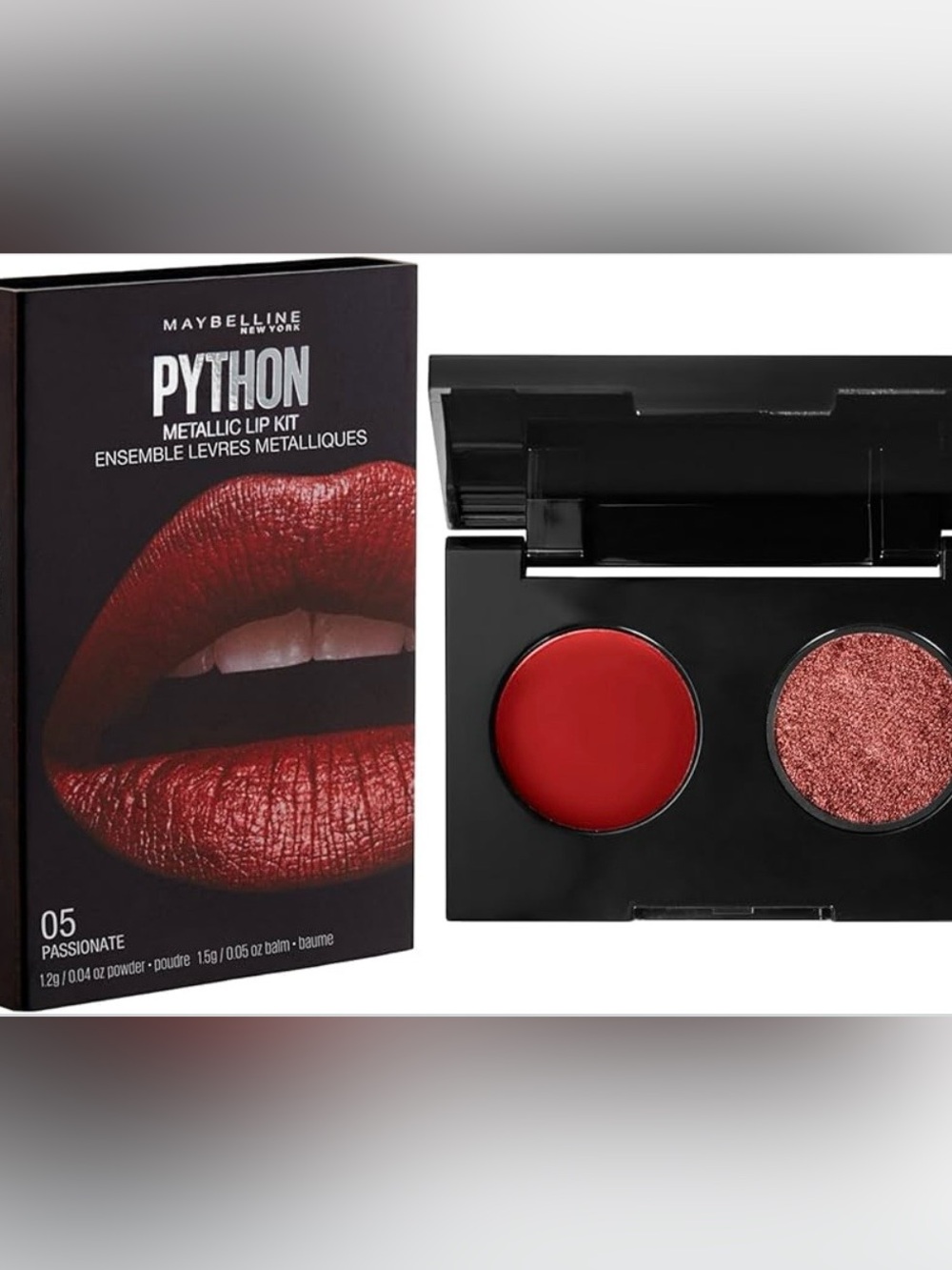 Maybelline Lip Studio Python Metallic Lip Kit-05 Passionate